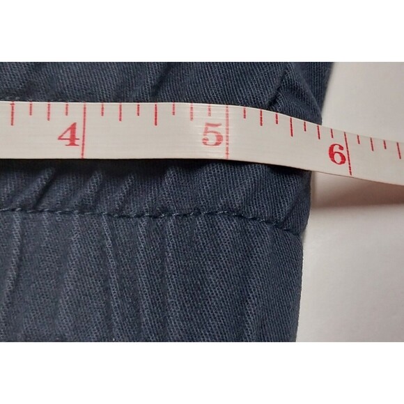 Old Navy Mens 32 Khaki Twill Joggers Navy Blue Cotton Casual Hipster Comfy Work - Picture 12 of 13